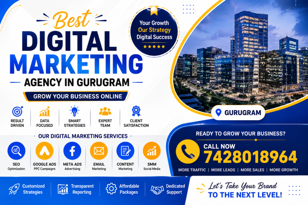 Best Digital Marketing Agency in Gurugram